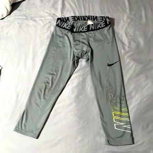 Youth XL gray Nike tights